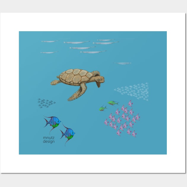 Sea-turtle Wall Art by mnutz